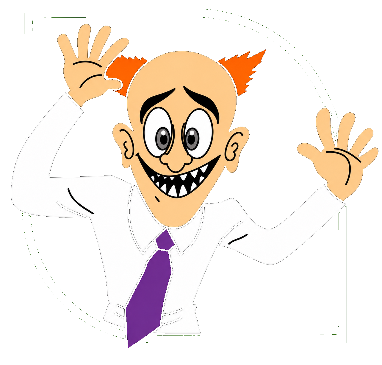 Office Mad mascot
